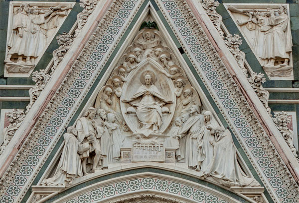 Fasada katedry Santa Maria del Fiore we Florencji