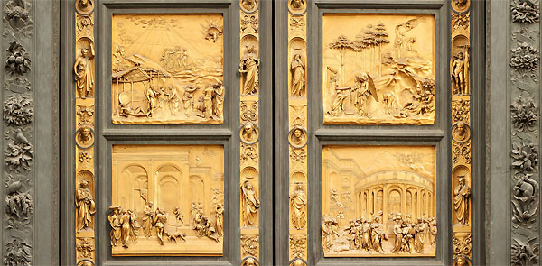 Das goldene Tor in Florenz